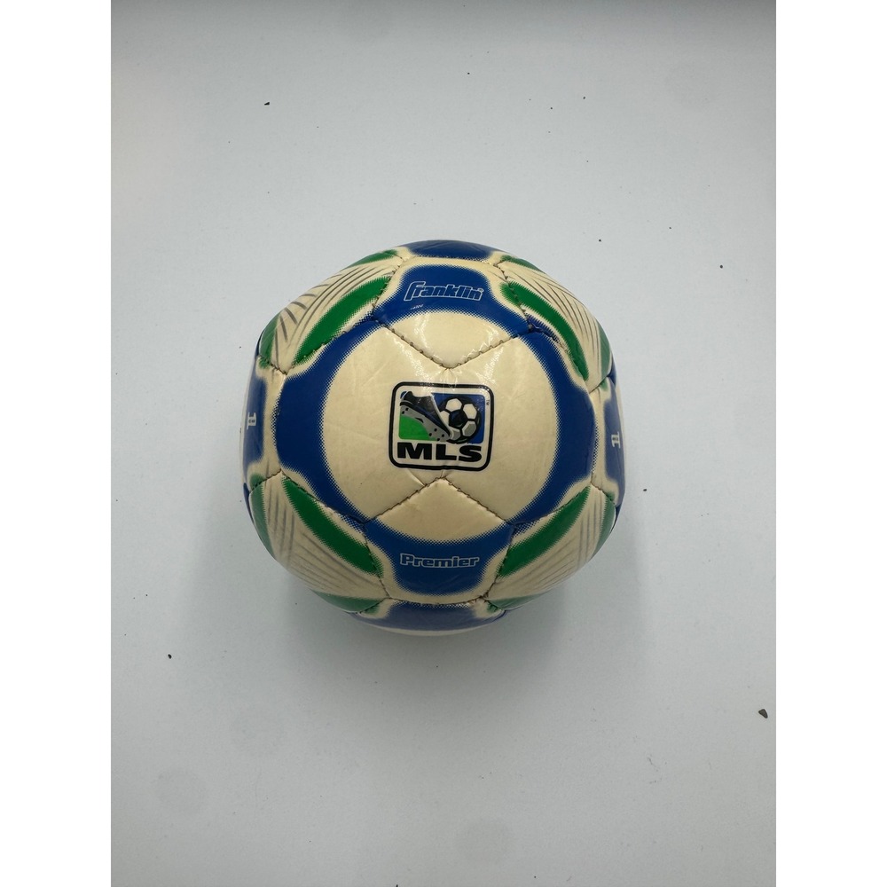 Franklin MLS Premier Soccer Ball‎ White Blue Green Size 1 Mini Skills Ball
7